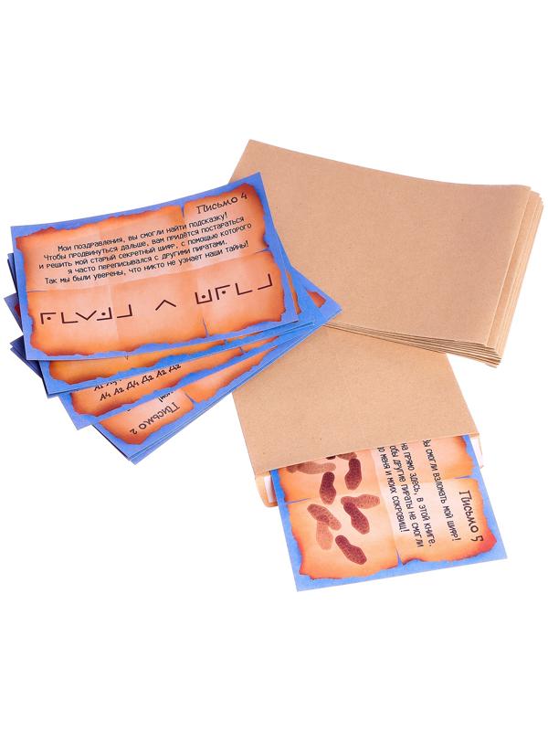 Настольная игра - квест для детей на логику «В поисках пирата», 2-6 игроков, 7+