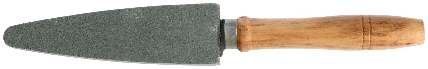 Брусок абразивный с рукояткой ТУНДРА, Р180, общая длина 250 мм, рабочая 115 мм