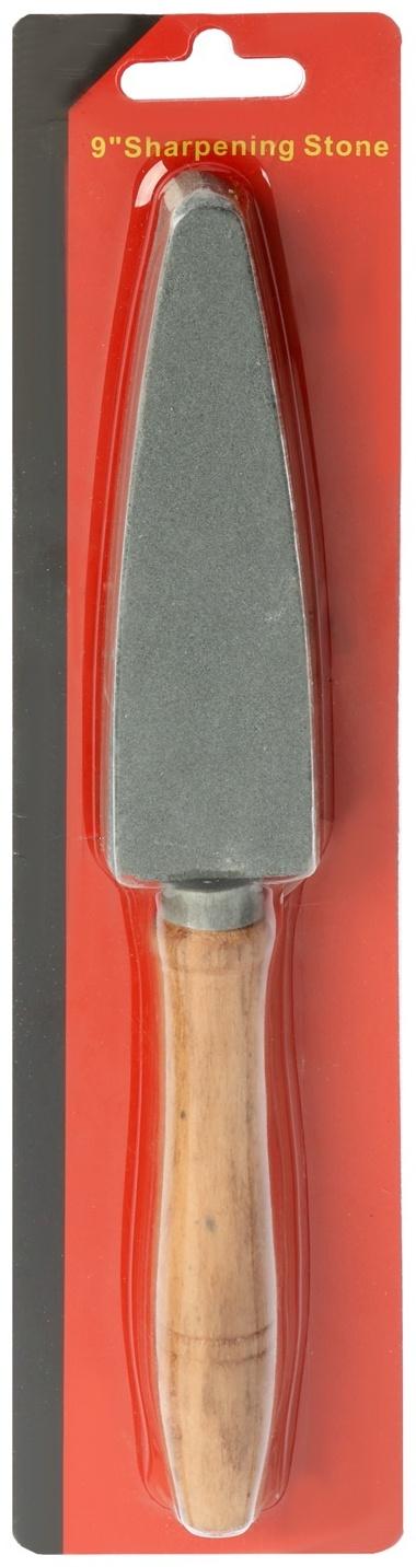 Брусок абразивный с рукояткой ТУНДРА, Р180, общая длина 250 мм, рабочая 115 мм