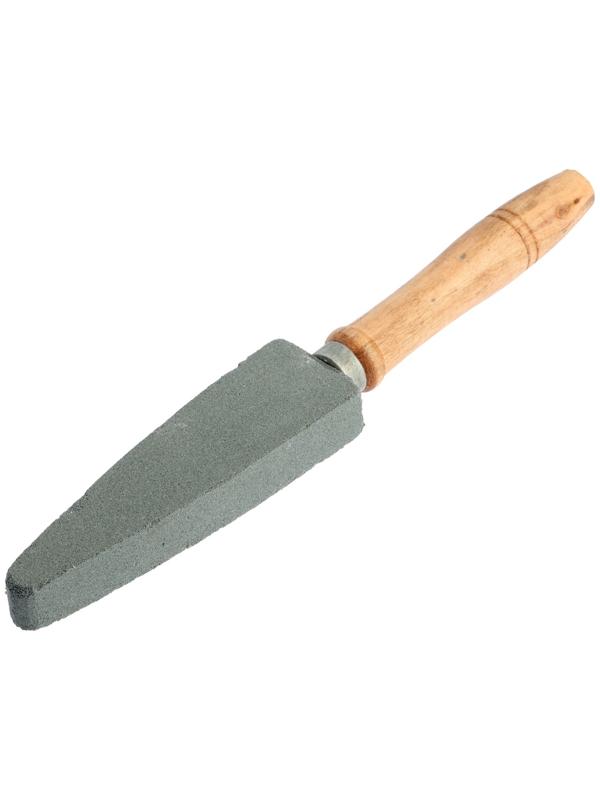 Брусок абразивный с рукояткой ТУНДРА, Р180, общая длина 250 мм, рабочая 115 мм