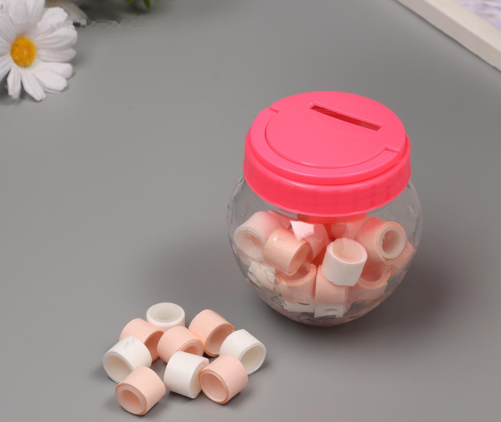 Клейкая лента пластик в банке 