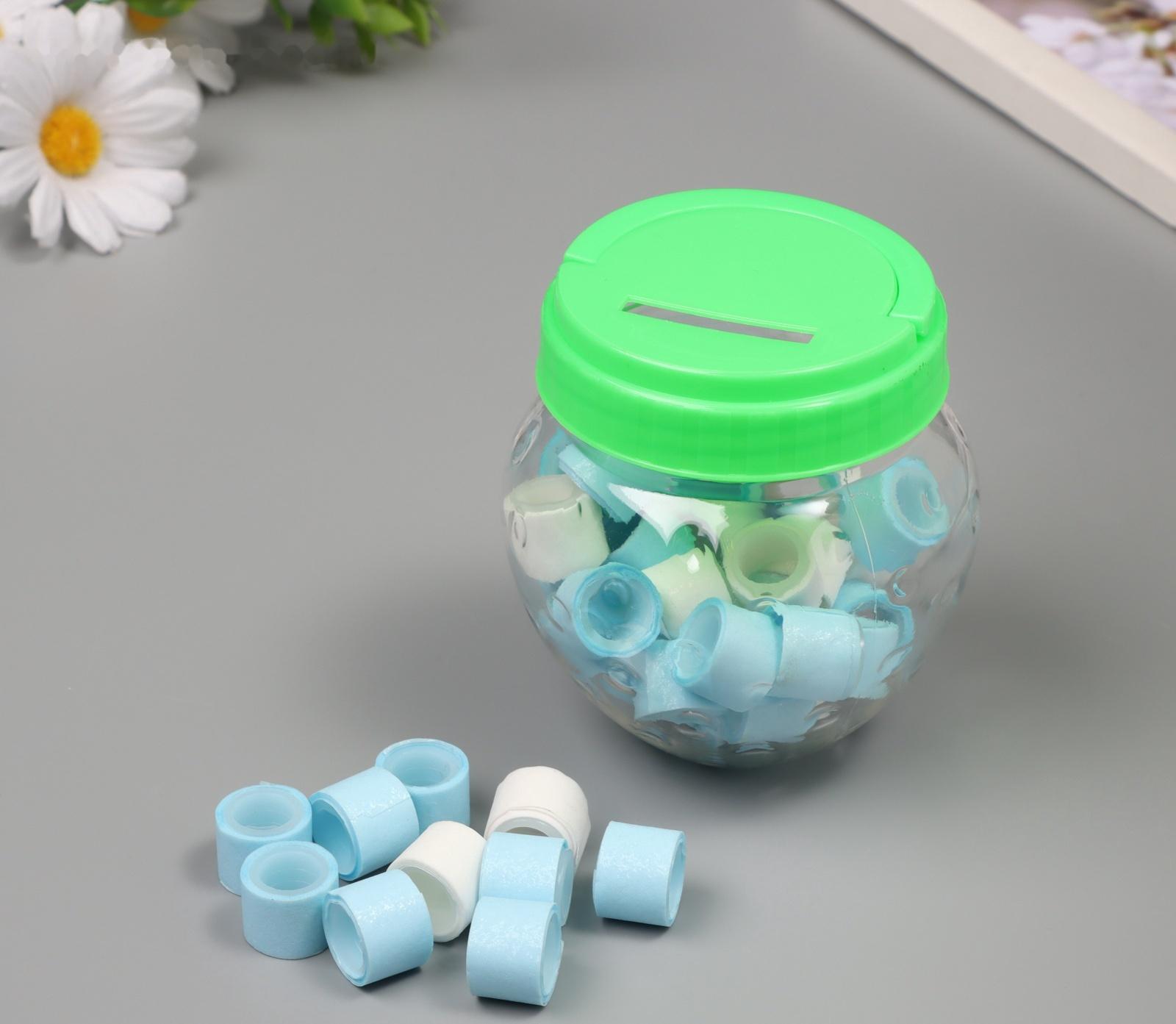 Клейкая лента пластик в банке 