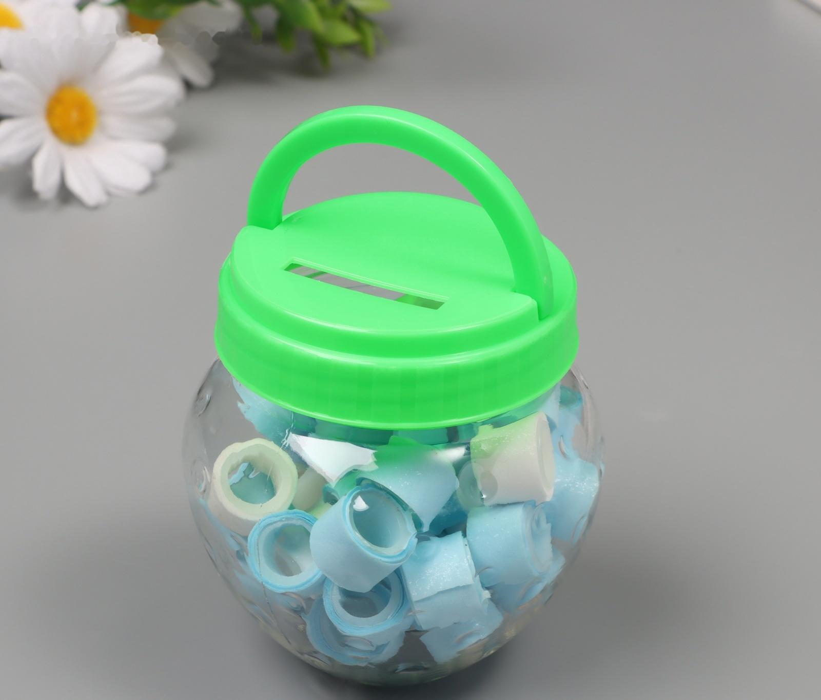 Клейкая лента пластик в банке 