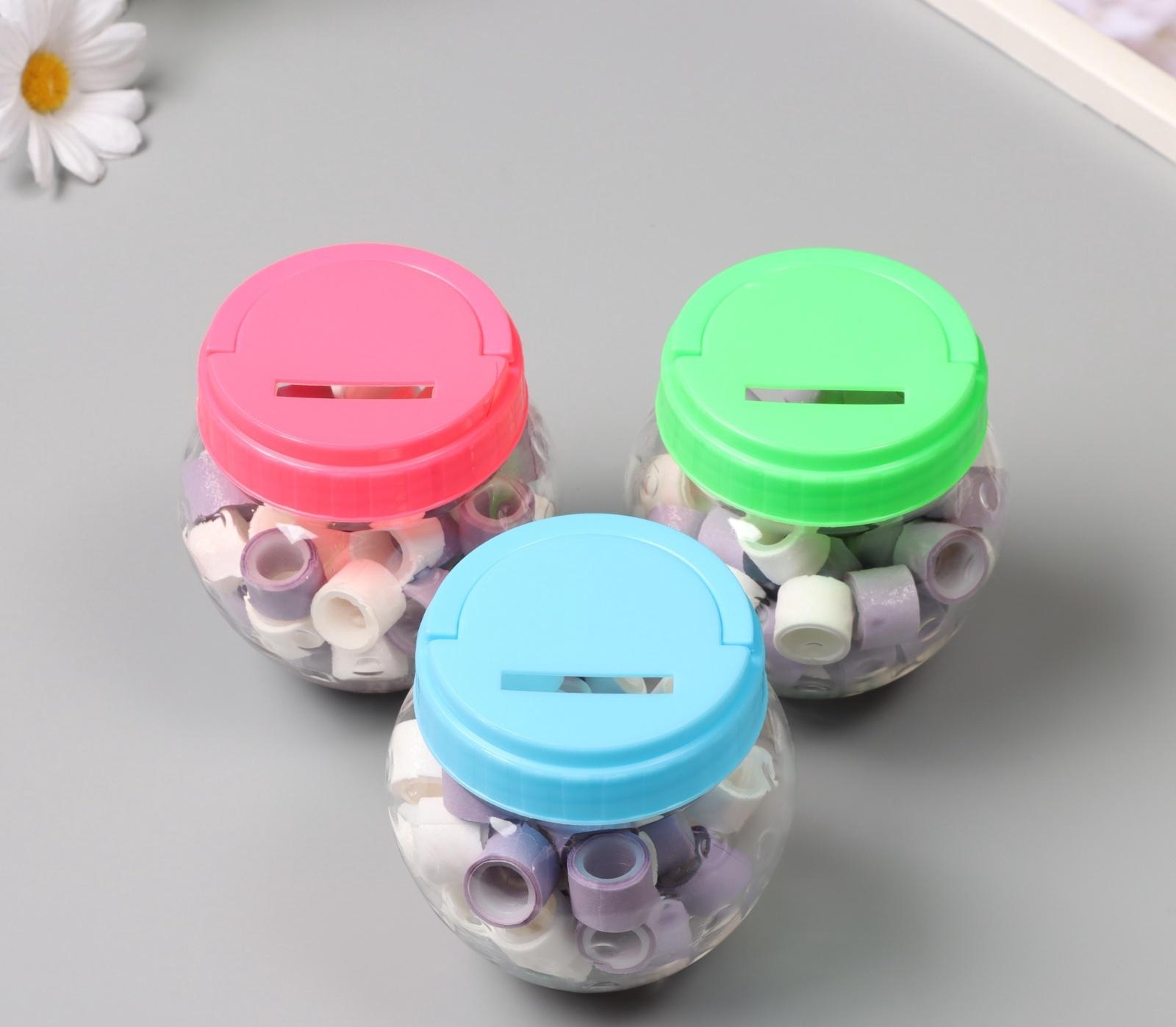 Клейкая лента пластик в банке 