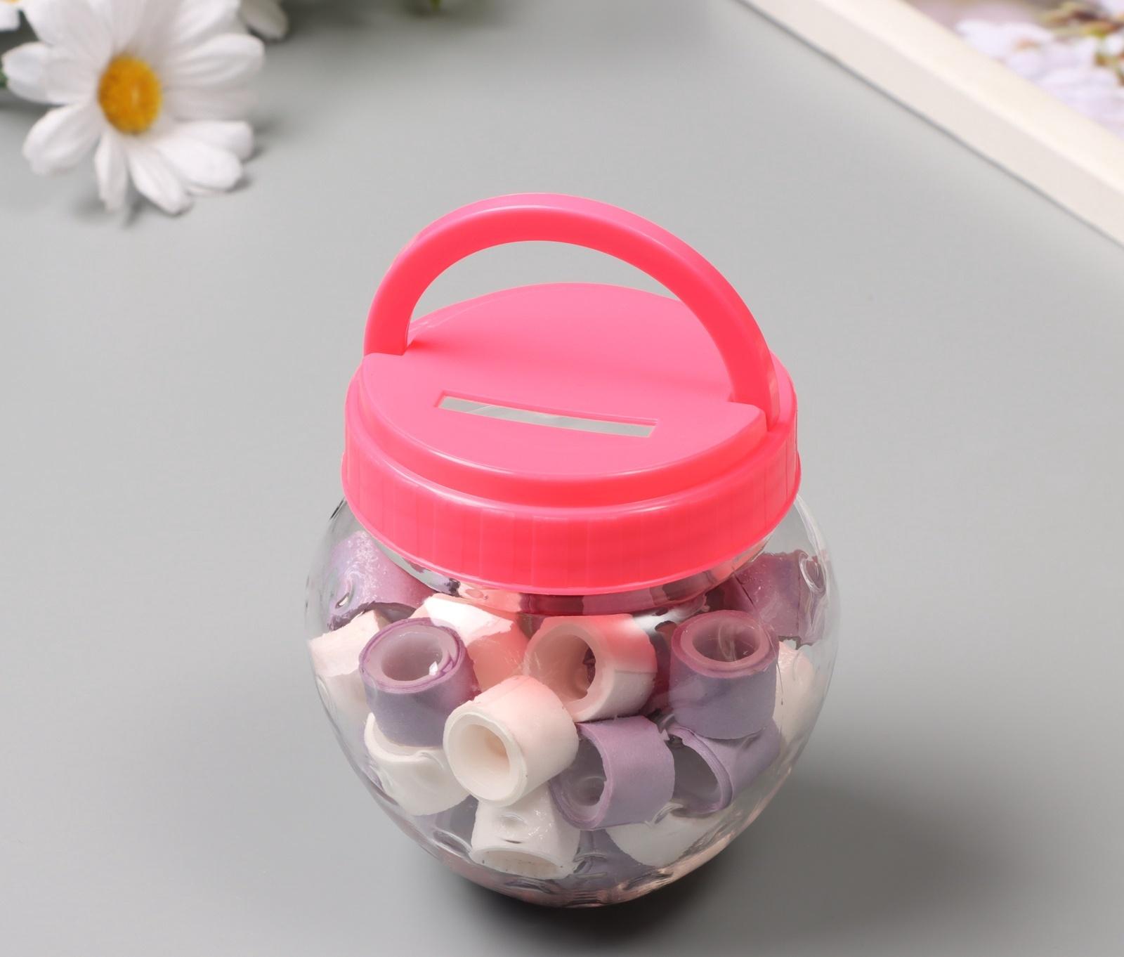 Клейкая лента пластик в банке 