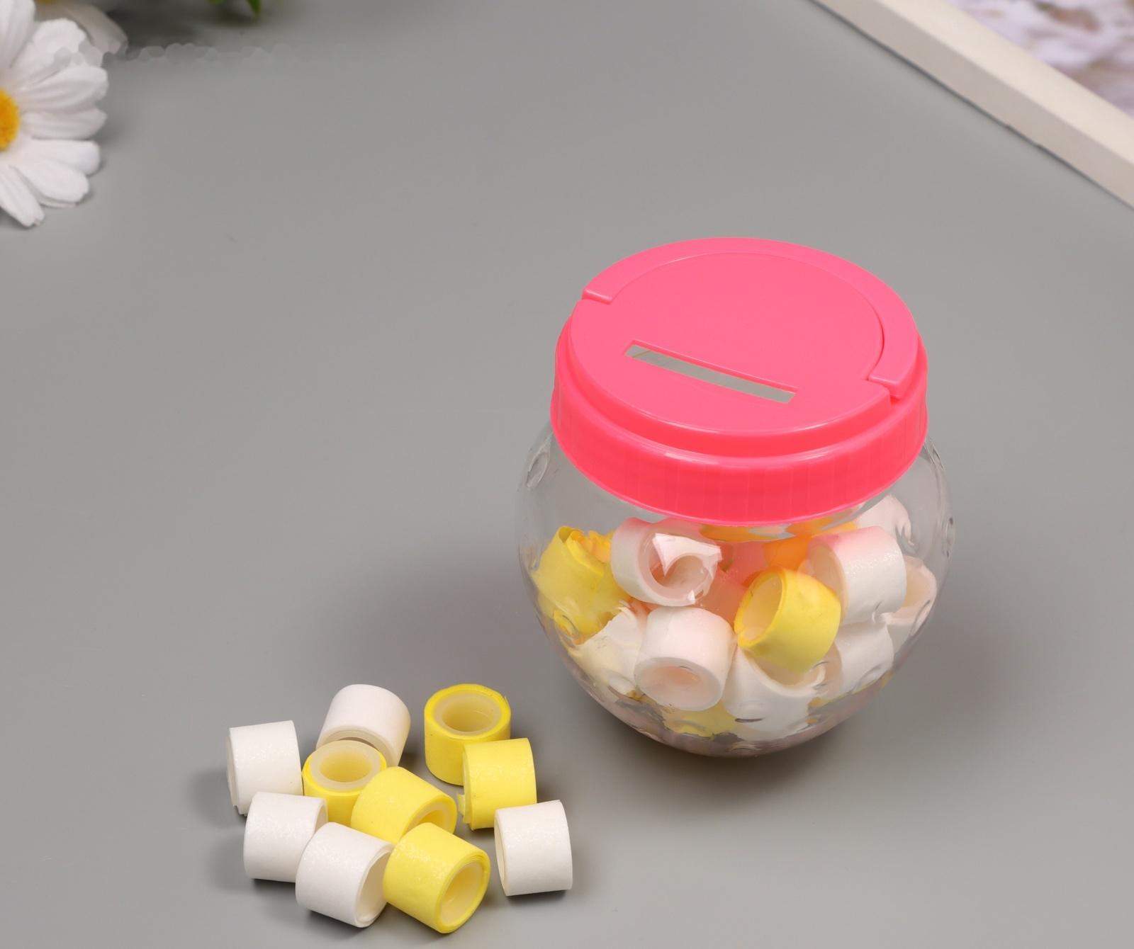 Клейкая лента пластик в банке 