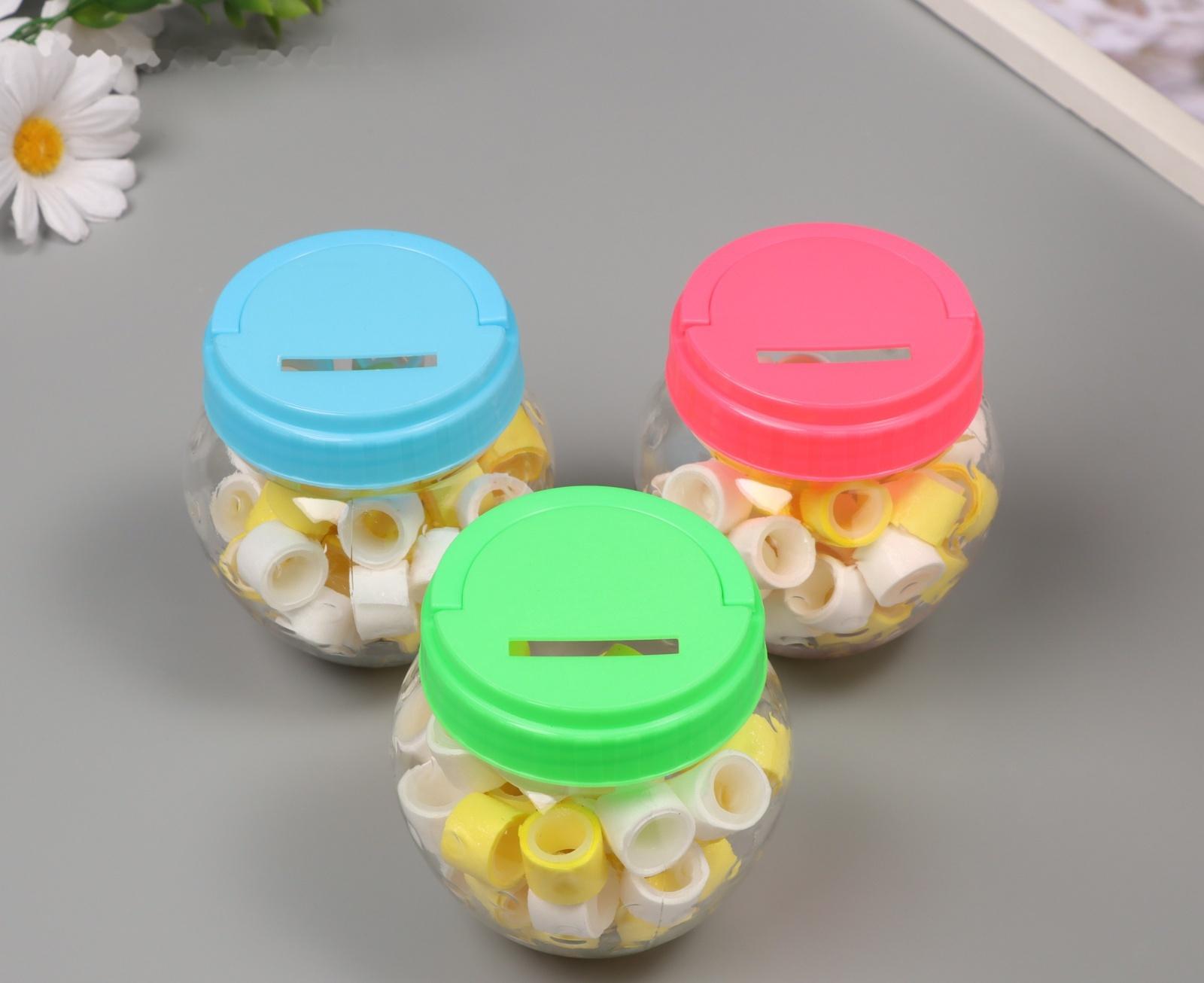 Клейкая лента пластик в банке 