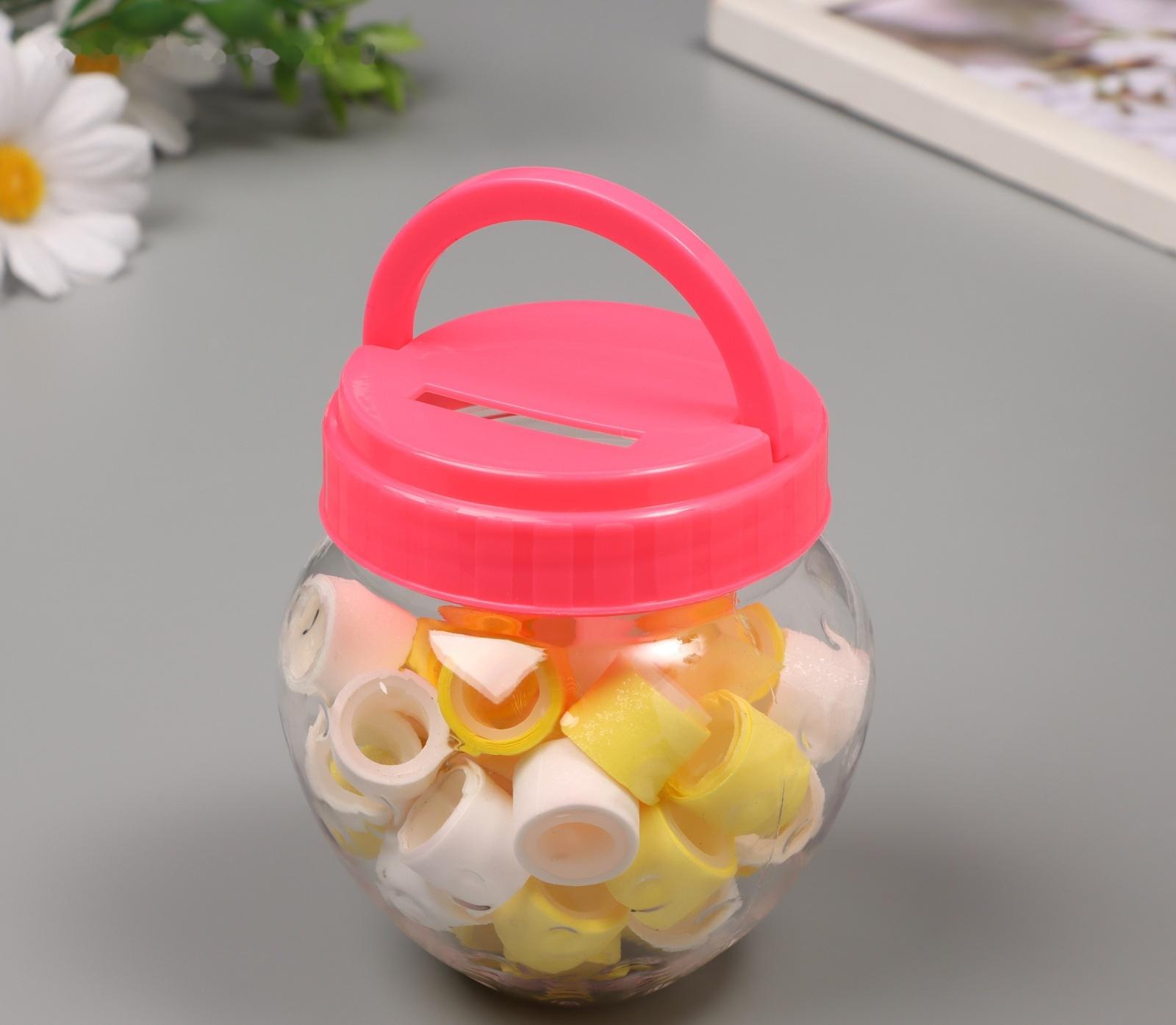 Клейкая лента пластик в банке 