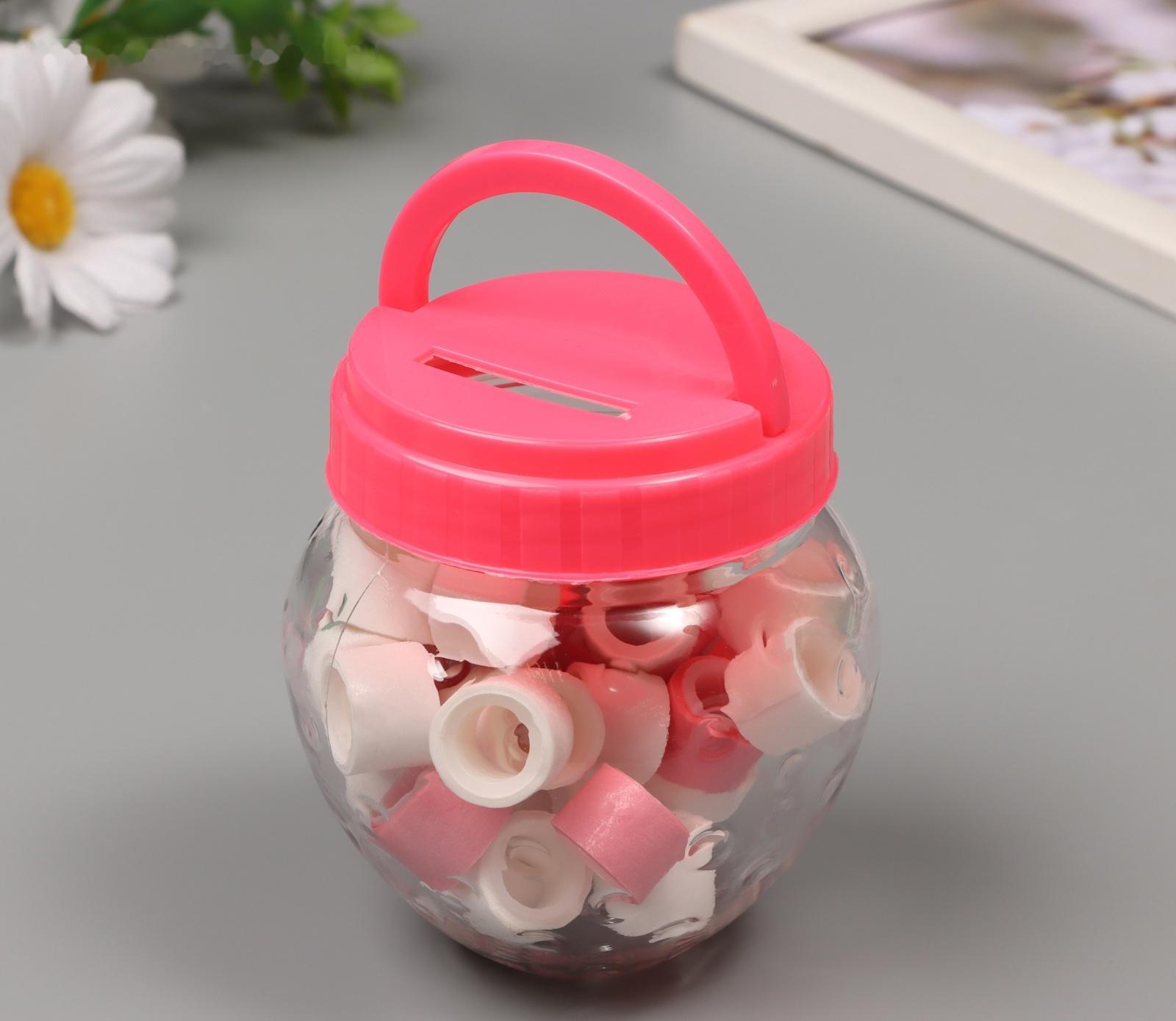 Клейкая лента пластик в банке 