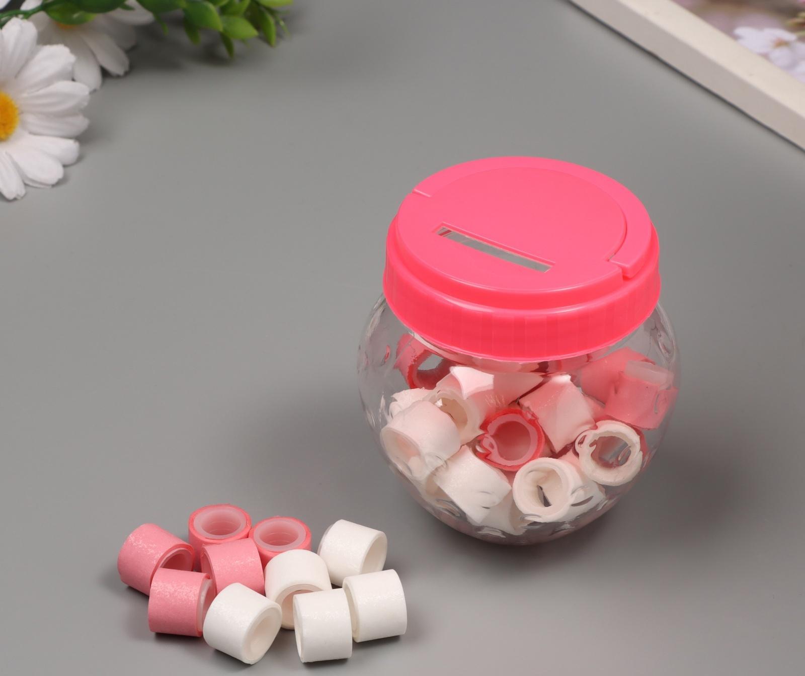 Клейкая лента пластик в банке 