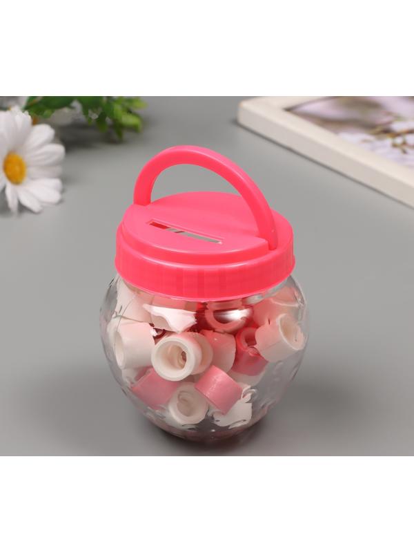 Клейкая лента пластик в банке 