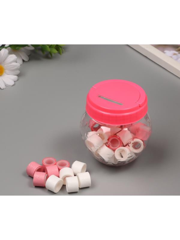 Клейкая лента пластик в банке 