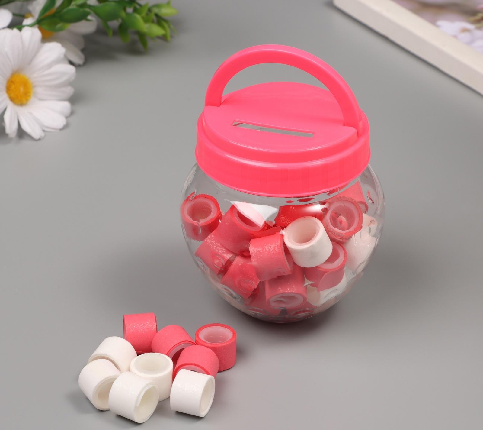 Клейкая лента пластик в банке 