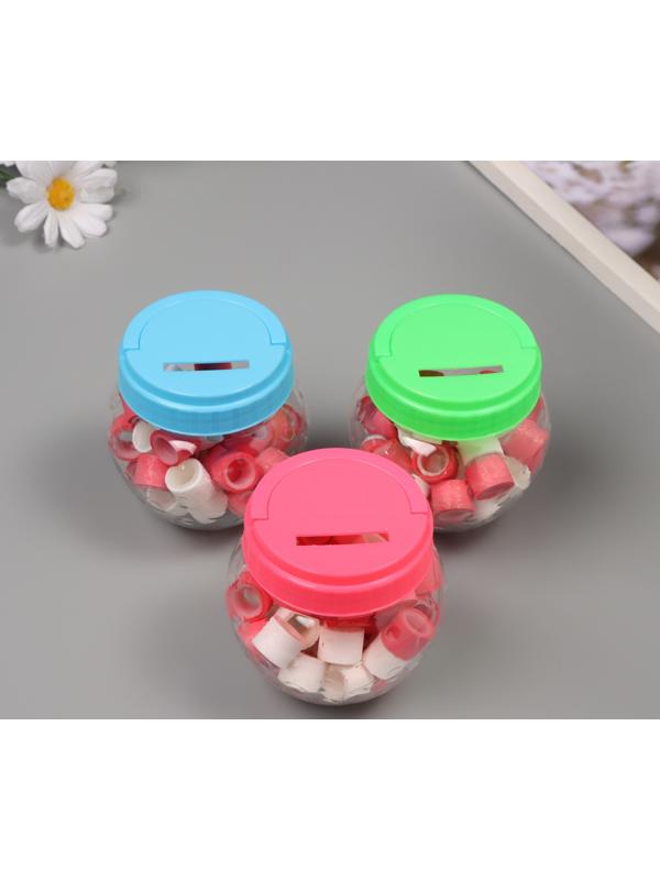 Клейкая лента пластик в банке 