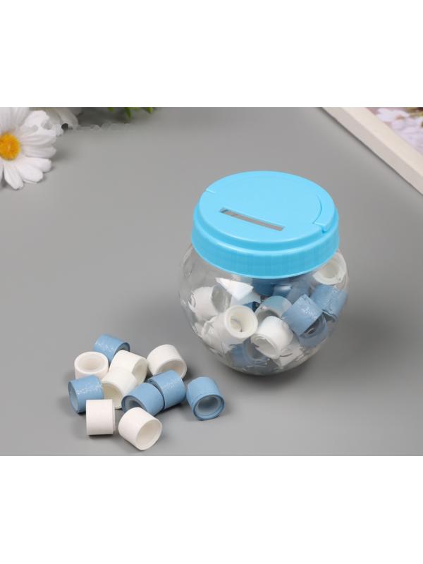 Клейкая лента пластик в банке 