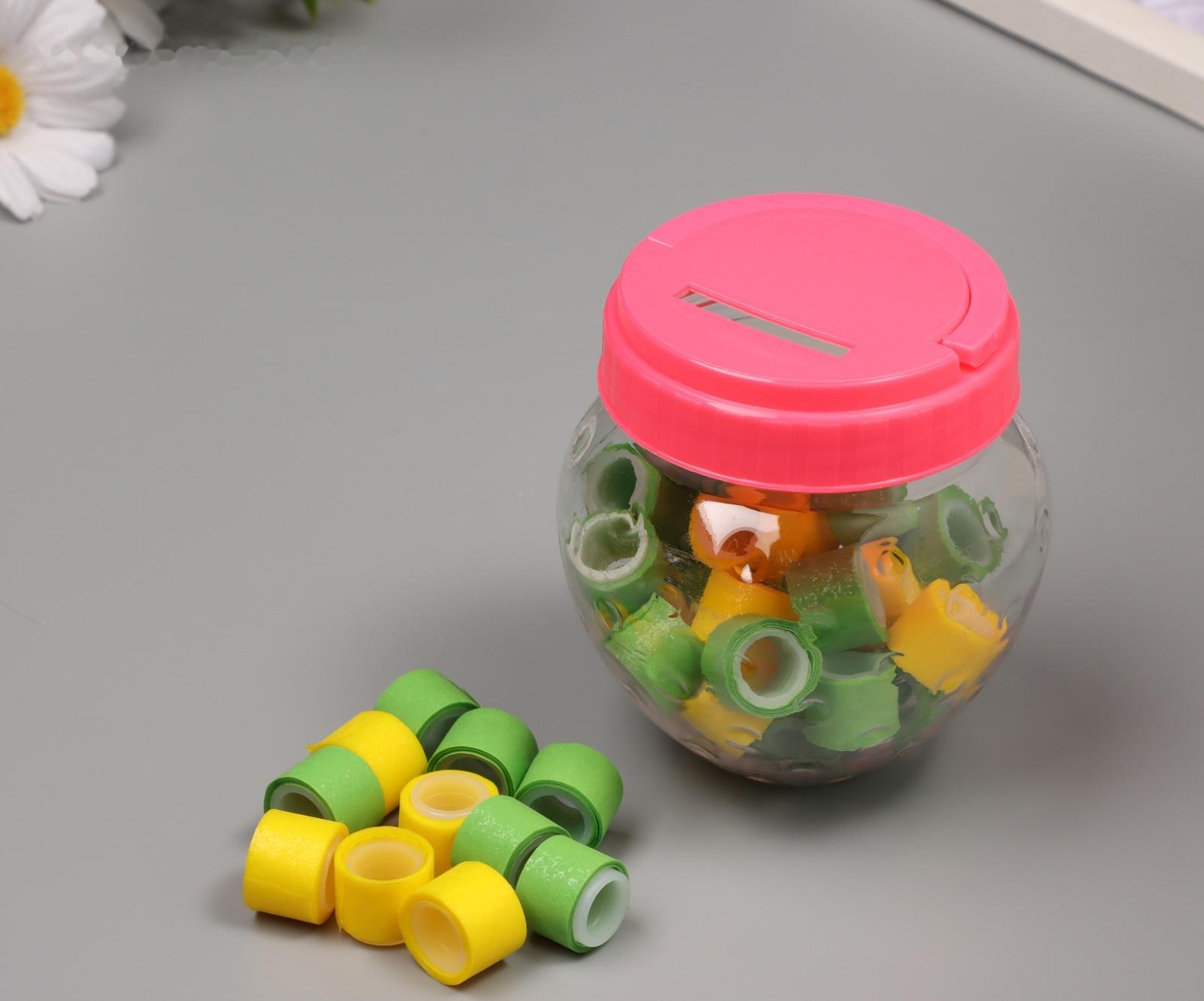 Клейкая лента пластик в банке 