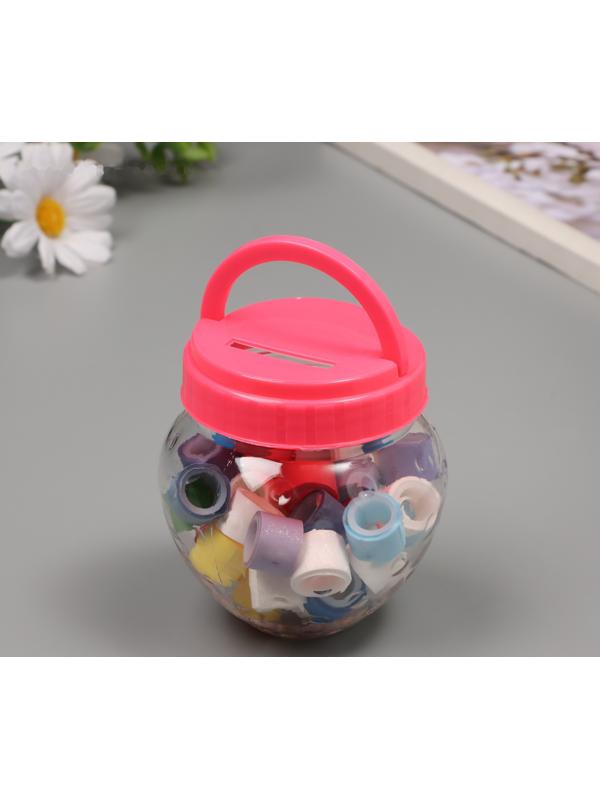 Клейкая лента пластик в банке 