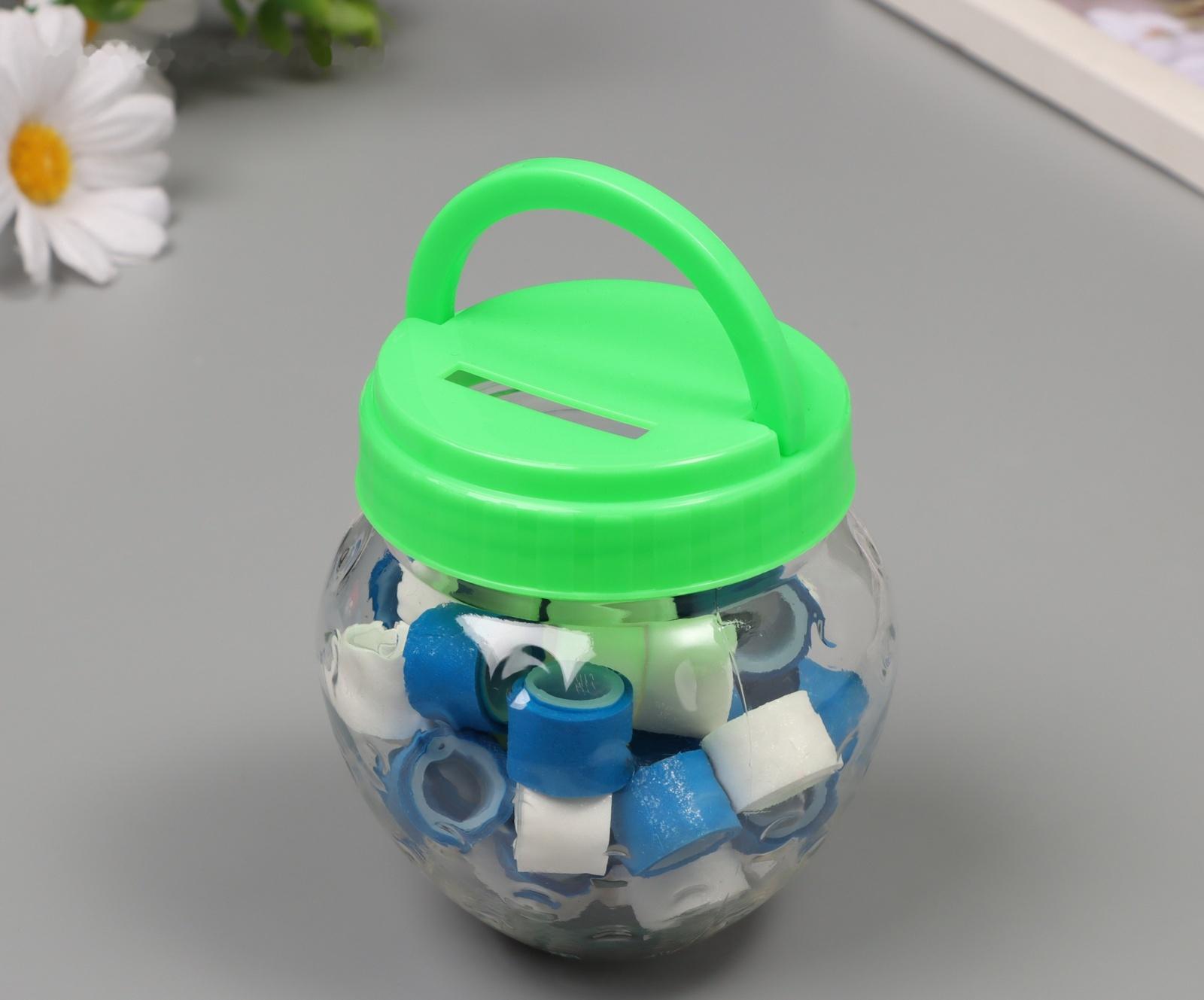 Клейкая лента пластик в банке 