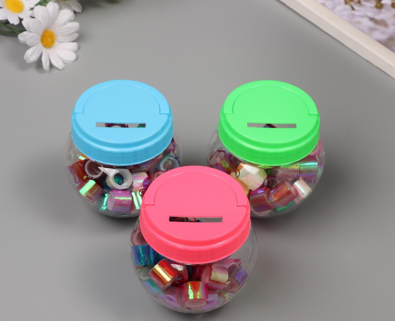 Клейкая лента пластик в банке 