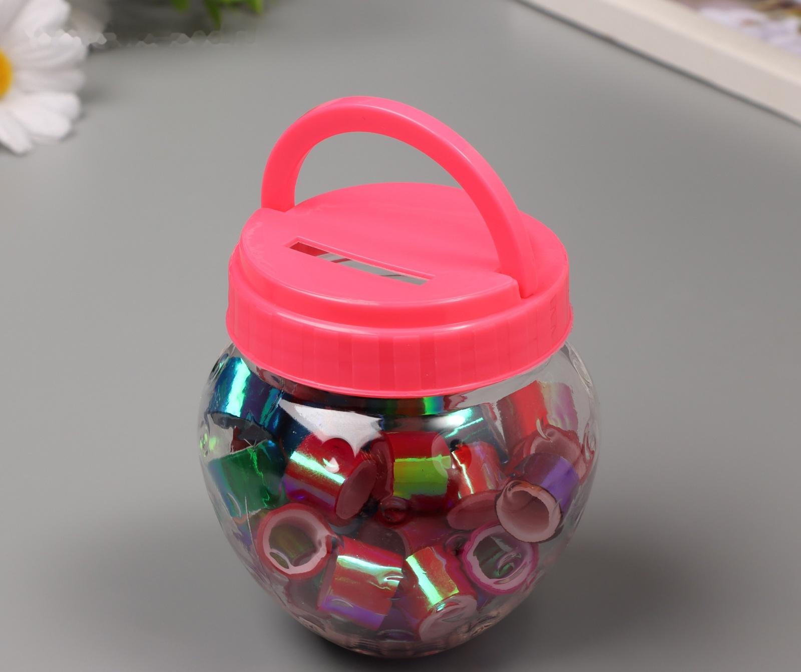 Клейкая лента пластик в банке 