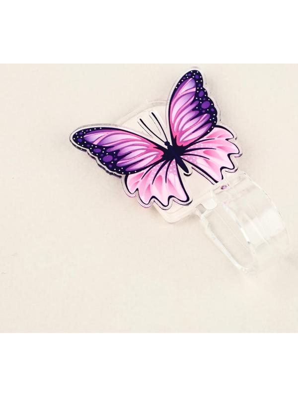 Крючок настенный самоклеящийся «Бабочка», 2,5 х 6,5 см