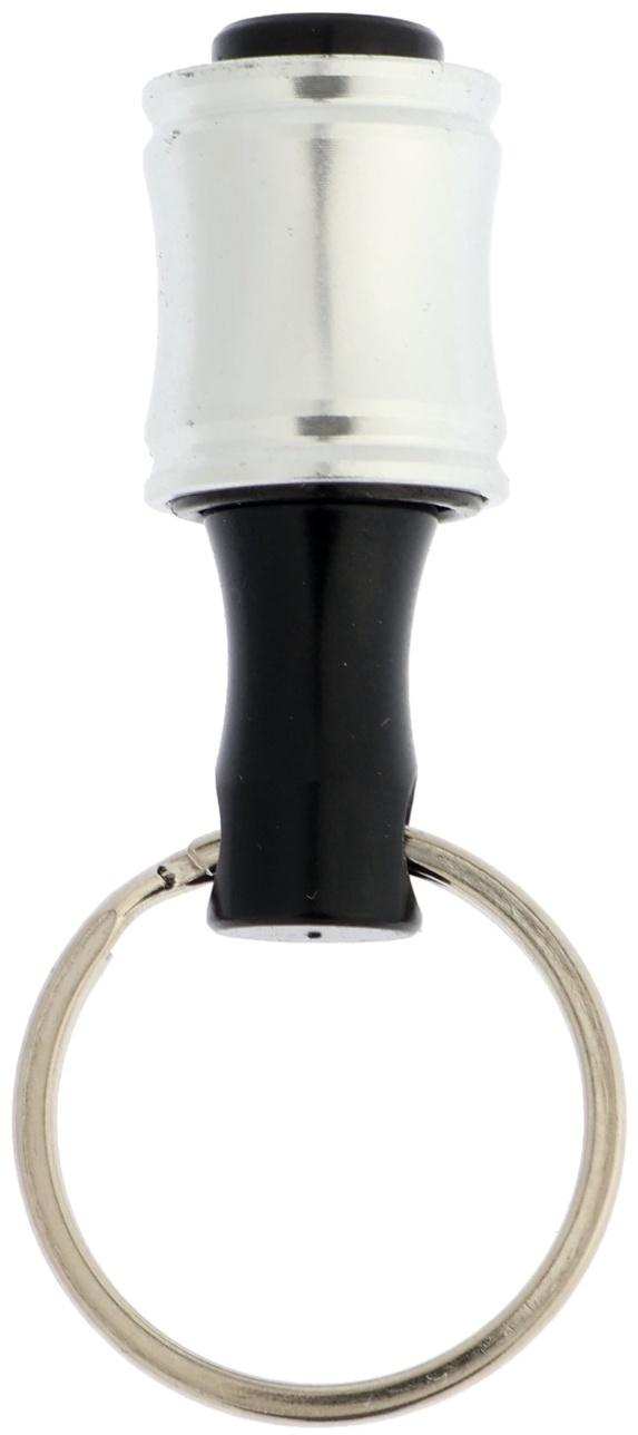 Держатель для бит ТУНДРА, крепление на карабин, без магнита, 1/4