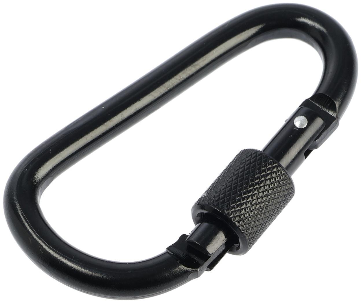 Держатель для бит ТУНДРА, крепление на карабин, без магнита, 1/4