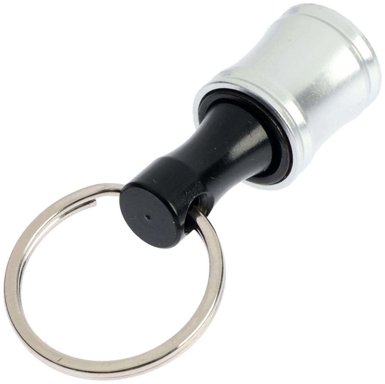 Держатель для бит ТУНДРА, крепление на карабин, без магнита, 1/4