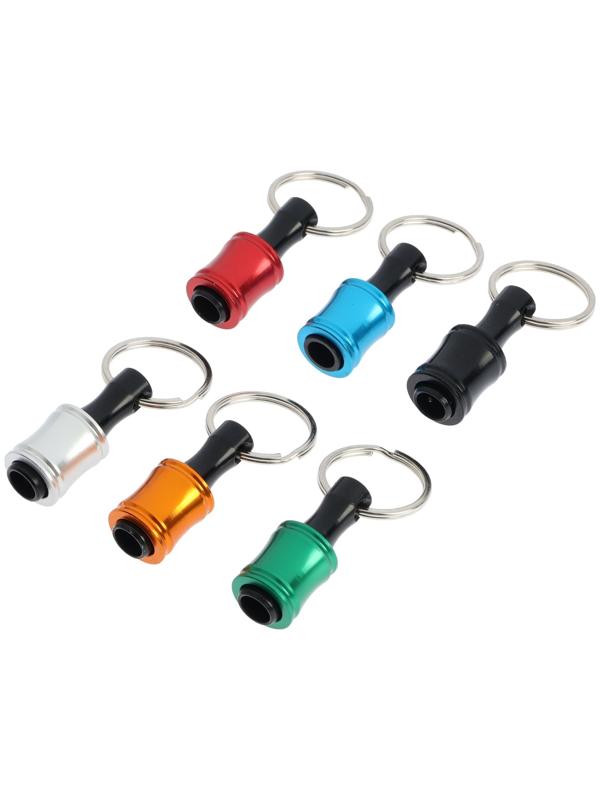 Держатель для бит ТУНДРА, крепление на карабин, без магнита, 1/4