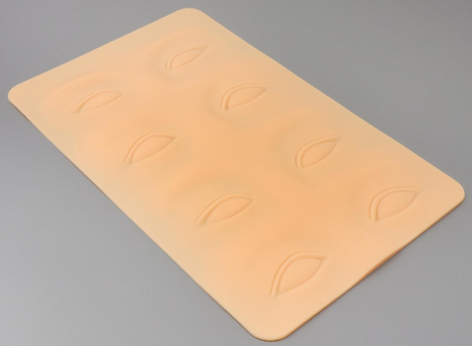 Искусственная кожа для тату и татуажа глаз и бровей, 24,5 × 15 см, цвет бежевый