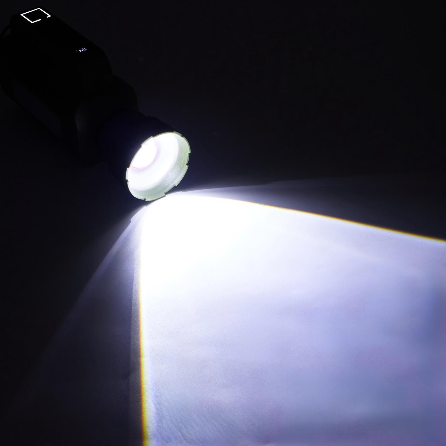 Фонарь светодиодный аккумуляторный ручной, переносной, 5 Вт, 2400 мАч, 22.5 х 7.2 х 10.5 см   107031