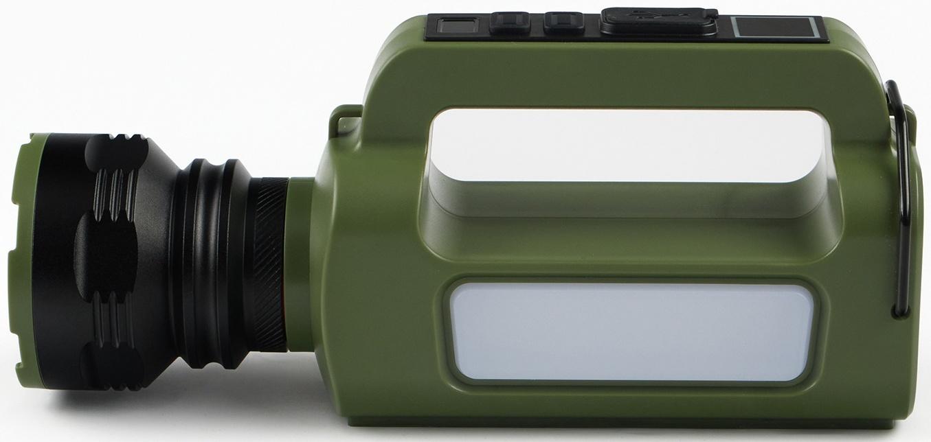 Фонарь светодиодный аккумуляторный ручной, переносной, 5 Вт, 2400 мАч, 22.5 х 7.2 х 10.5 см   107031