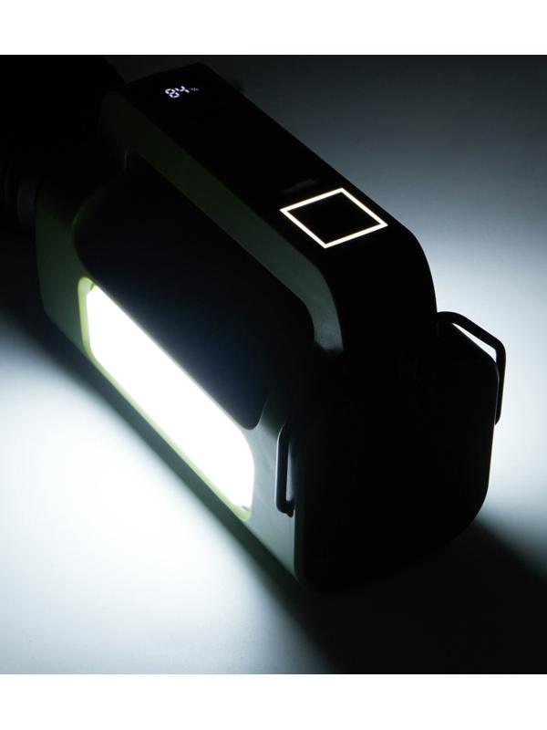 Фонарь светодиодный аккумуляторный ручной, переносной, 5 Вт, 2400 мАч, 22.5 х 7.2 х 10.5 см   107031