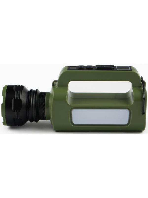 Фонарь светодиодный аккумуляторный ручной, переносной, 5 Вт, 2400 мАч, 22.5 х 7.2 х 10.5 см   107031