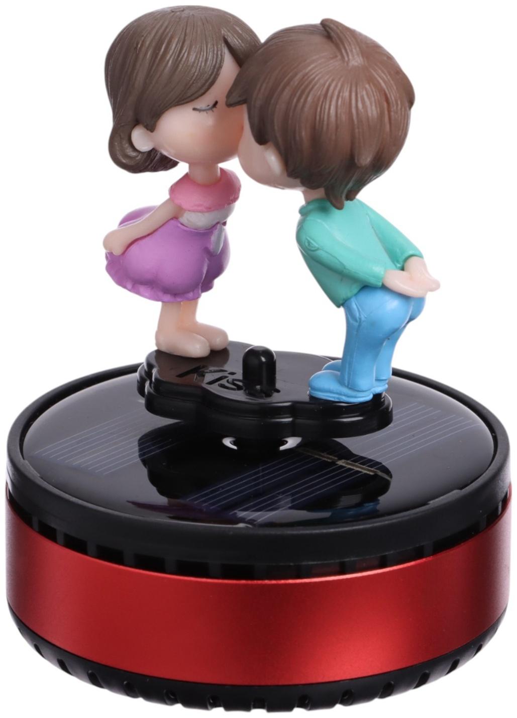 Аксессуар на панель автомобиля с ароматизатором, парочка, пластик