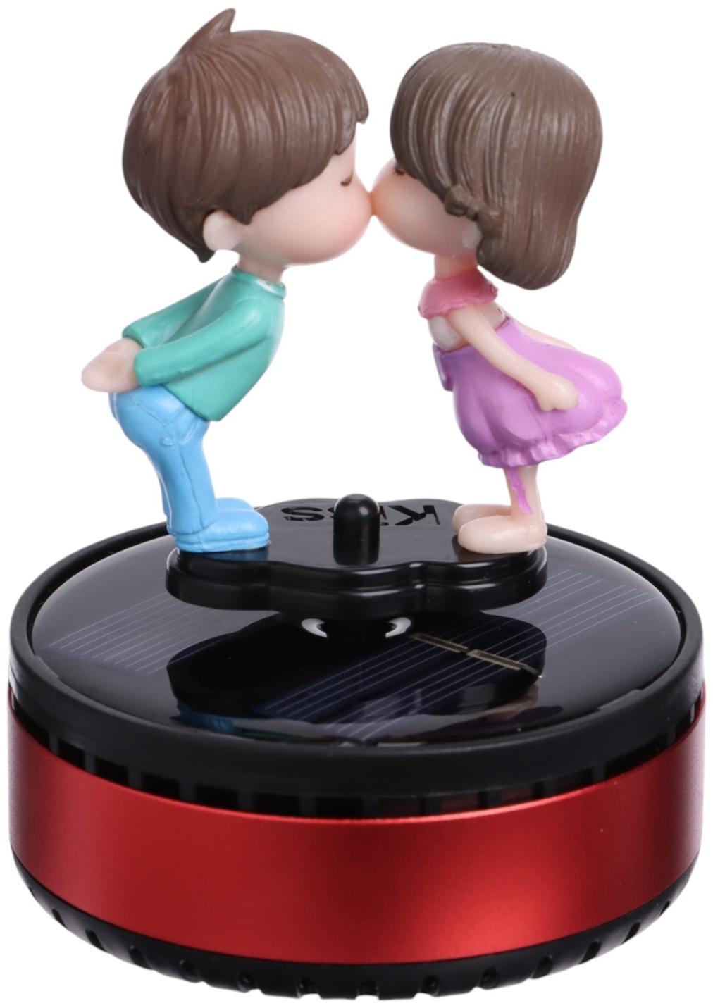 Аксессуар на панель автомобиля с ароматизатором, парочка, пластик