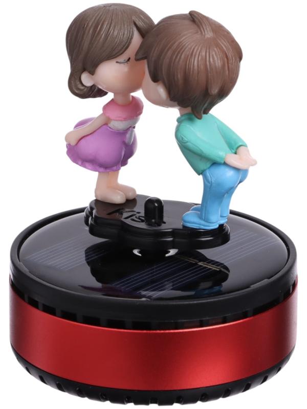 Аксессуар на панель автомобиля с ароматизатором, парочка, пластик