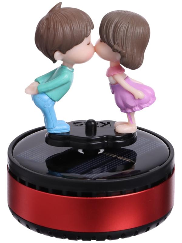 Аксессуар на панель автомобиля с ароматизатором, парочка, пластик