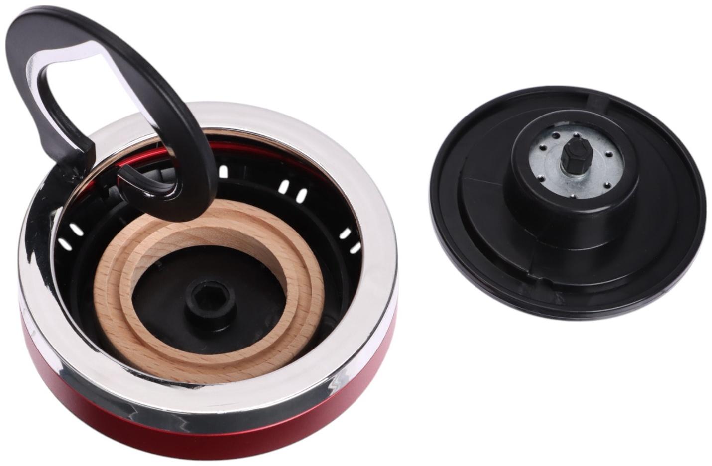 Аксессуар на панель в автомобиль с ароматизатором, балерина, красный, пластик