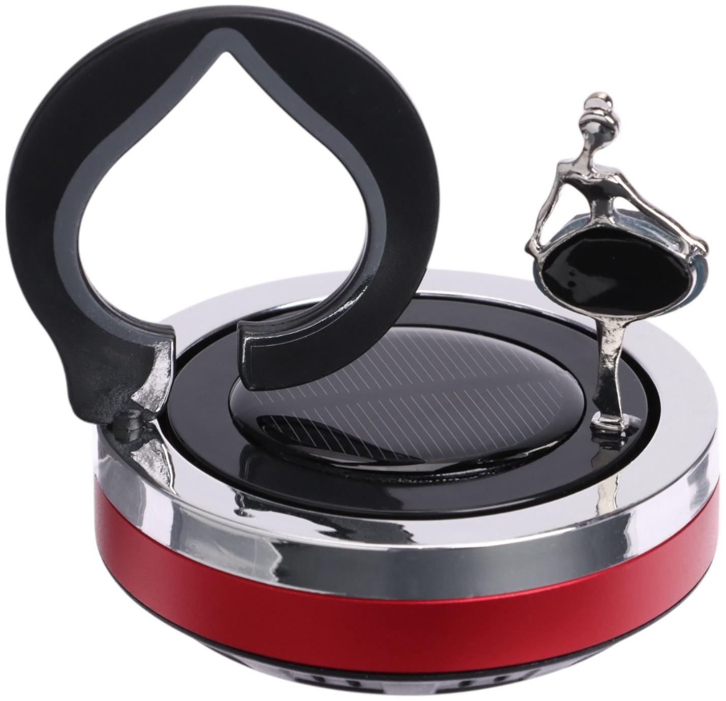 Аксессуар на панель в автомобиль с ароматизатором, балерина, красный, пластик