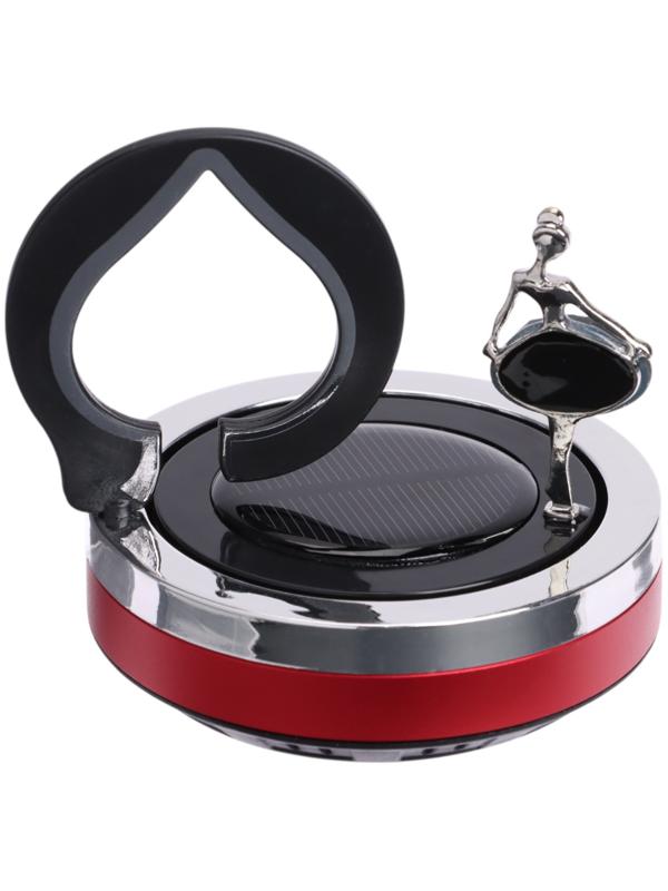 Аксессуар на панель в автомобиль с ароматизатором, балерина, красный, пластик