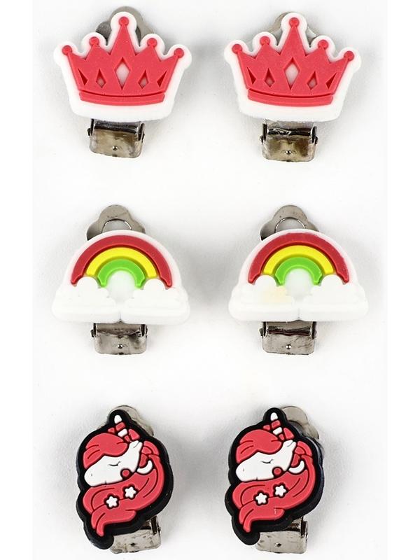 Клипсы детские «Самой милой», 1.5×1.5 см, МИКС