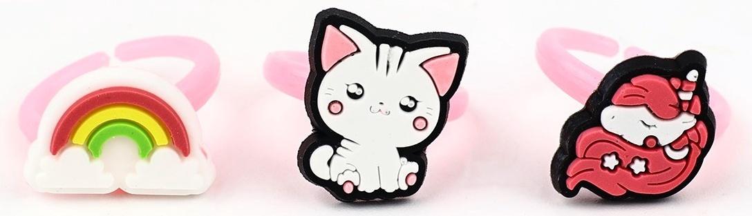 Кольца детские, 3 шт., МИКС