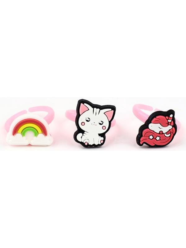 Кольца детские, 3 шт., МИКС