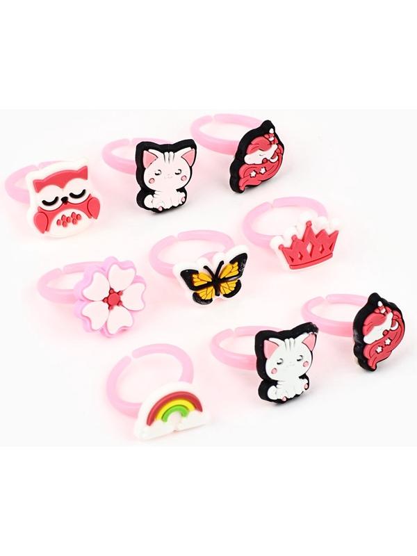 Кольца детские, 3 шт., МИКС