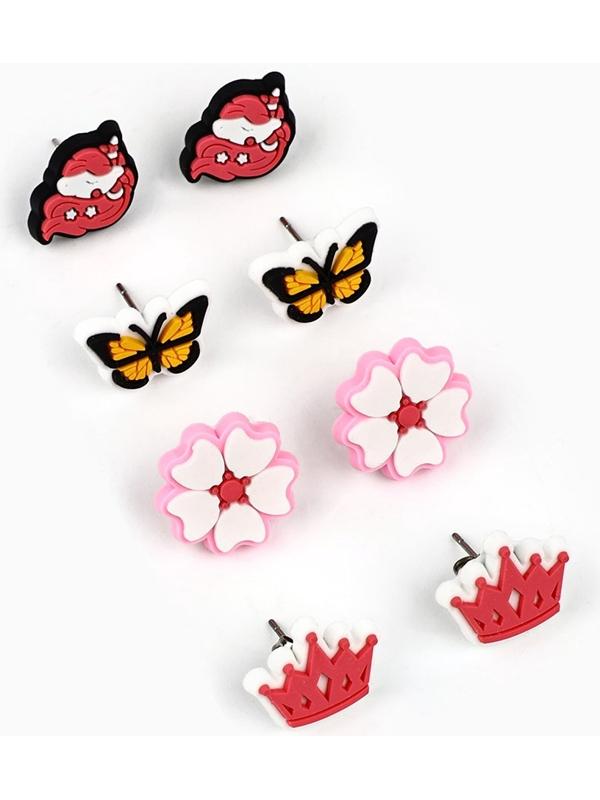 Серьги гвоздики детские «Красивой», МИКС