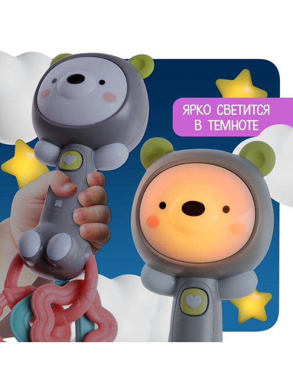 Музыкальная игрушка «Любимые зверята: Мишка», звуковые и световые эффекты