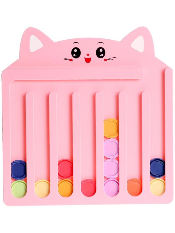 Настольный сортер «Собери по цветам», 3+, цвет МИКС