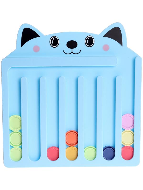 Настольный сортер «Собери по цветам», 3+, цвет МИКС