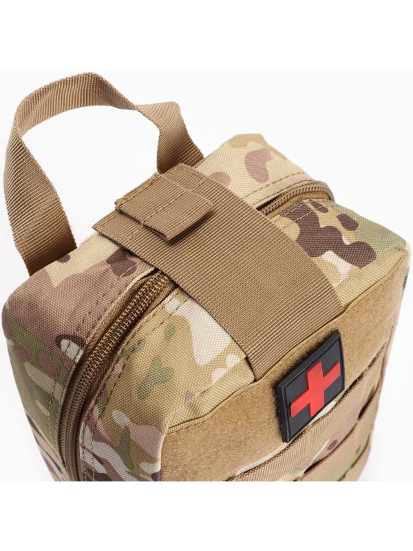 Подсумок медицинский, тактический, камуфляж мультикам, 20 х 15см